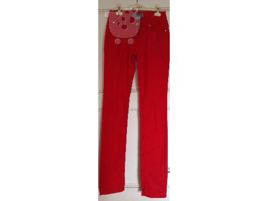 Zara jeans κόκκινο No 34